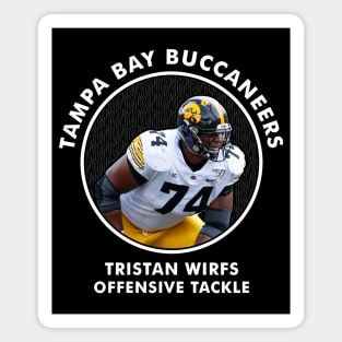 TRISTAN WIRFS - OT - TAMPA BAY BUCCANEERS Magnet